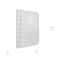 Head West Brushed Nickel & Chrome Recessed Mirrored Medicine Cabinet